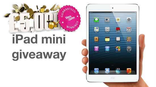 Winners take home cash and iPads from Vera&John