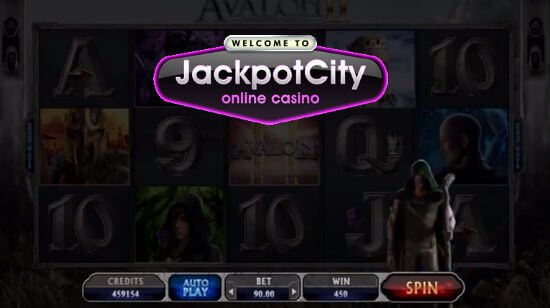 Play a Gold-Filled Medieval Quest on Avalon II at Jackpot City